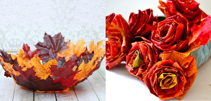 Artisanat de feuilles sur le thème "Automne" avec leurs propres mains pour les écoliers