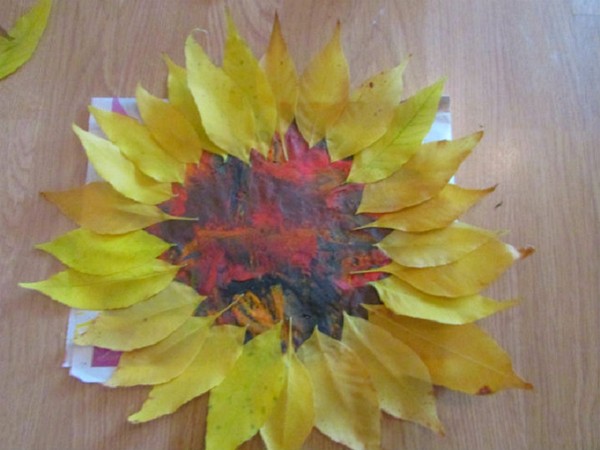 Artisanat de feuilles sur le thème "Automne" avec leurs propres mains pour les écoliers