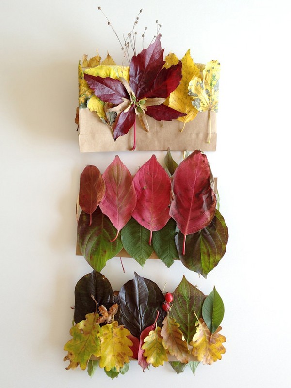 Artisanat de feuilles sur le thème "Automne" avec leurs propres mains pour les écoliers