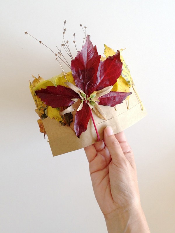 Artisanat de feuilles sur le thème "Automne" avec leurs propres mains pour les écoliers