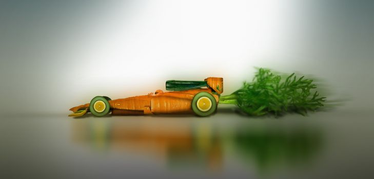 Artisanat de légumes par ses propres mains