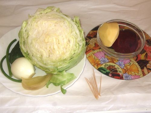 Artisanat de légumes par ses propres mains