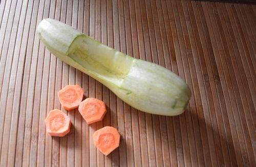 Artisanat de légumes par ses propres mains