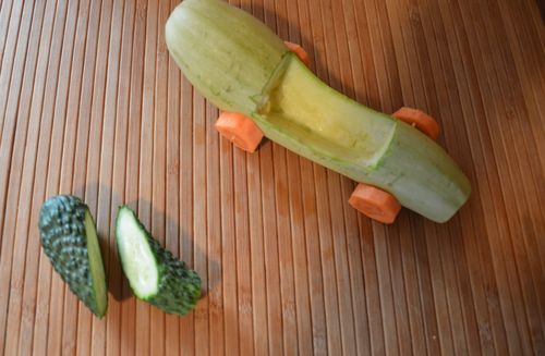 Artisanat de légumes par ses propres mains