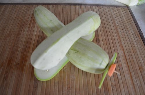 Artisanat de légumes par ses propres mains