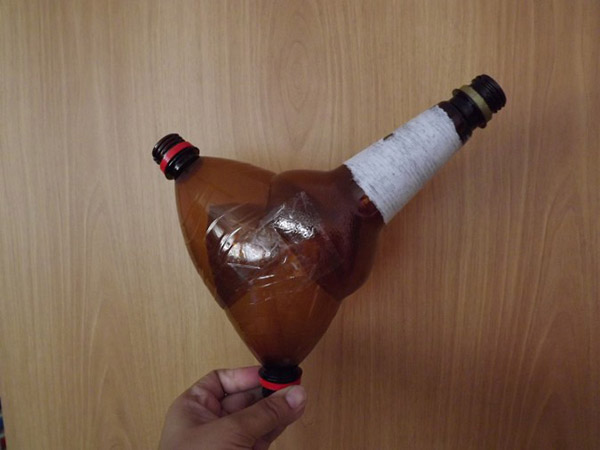 Nouveaux artisanats de bouteilles en plastique avec leurs propres mains pour le jardin et le verger
