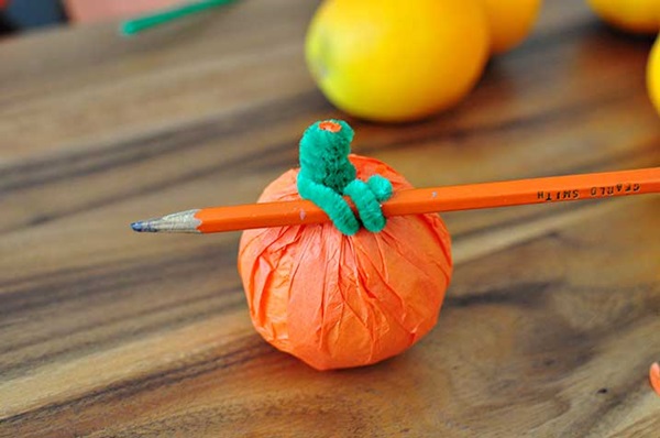 Artisanat pour les enfants à l'Halloween