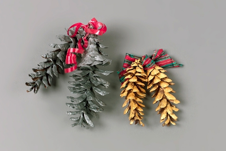 Crafts pour la nouvelle année à partir de cônes de leurs propres mains: photo master-class