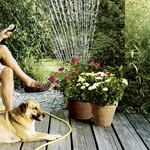 Arroser le jardin Arroser le jardin