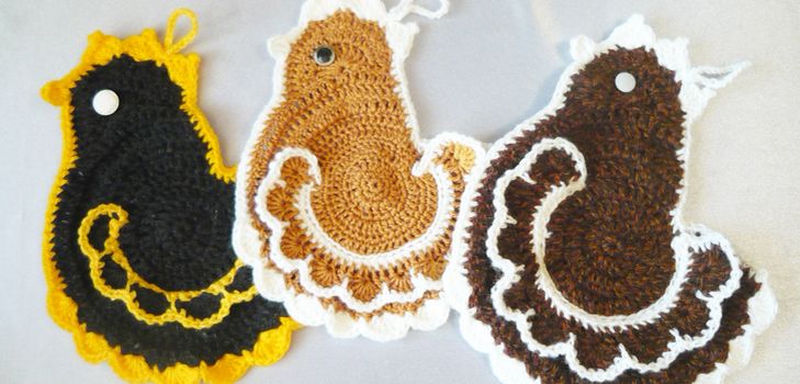 Comment attacher un crochet sous la forme d'un poulet