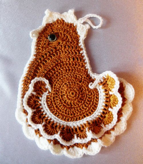 Comment attacher un crochet sous la forme d'un poulet