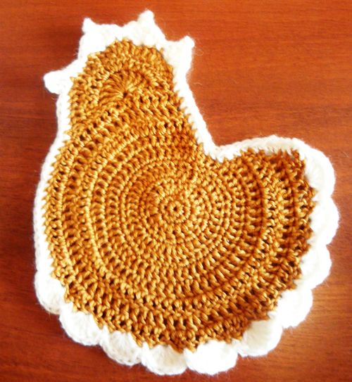 Comment attacher un crochet sous la forme d'un poulet