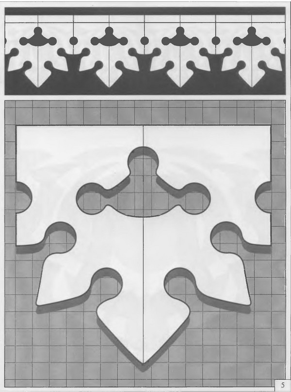 Fil de coupe (ajouré) et pochoirs