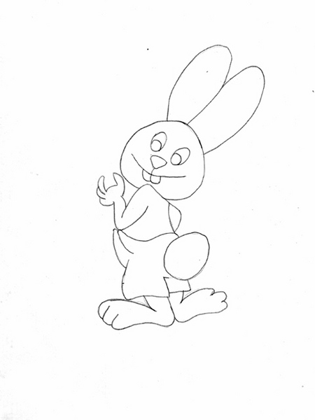 Coloriage Lapin De Pâques