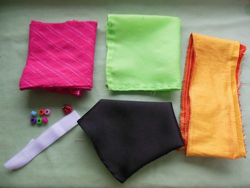Peluches de leurs propres mains