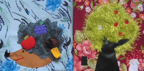 Peluches de leurs propres mains