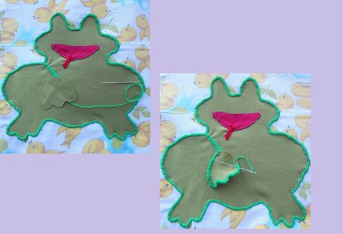 Peluches de leurs propres mains