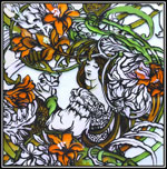 Peinture sur verre