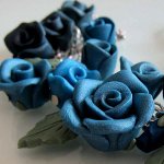 Roses d'argile polymère Roses d'argile polymère