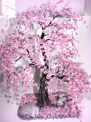 Sakura de perles