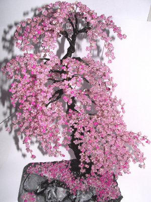 Sakura de perles