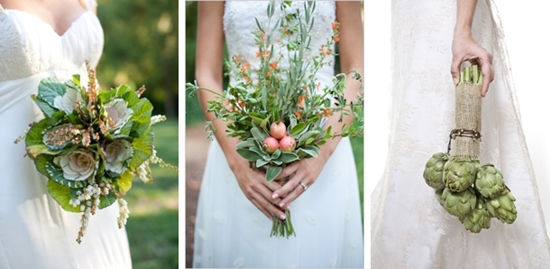 Lui-même un fleuriste: 5 bouquets d'automne avec des légumes et des fruits
