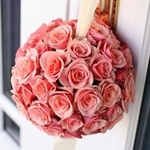 Boule de fleurs avec vos propres mains