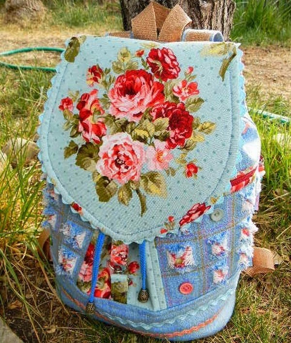 Nous cousons un sac à dos en denim avec nos propres mains - photos et motifs