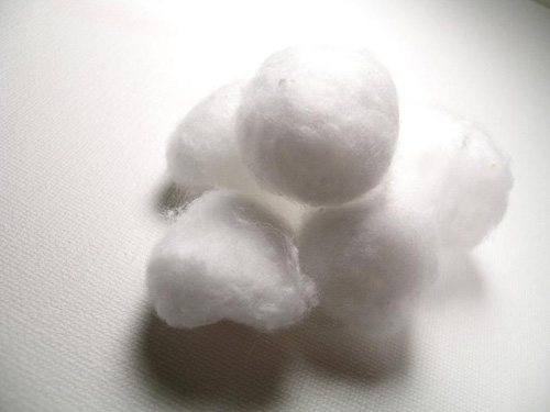 Boules de neige en coton