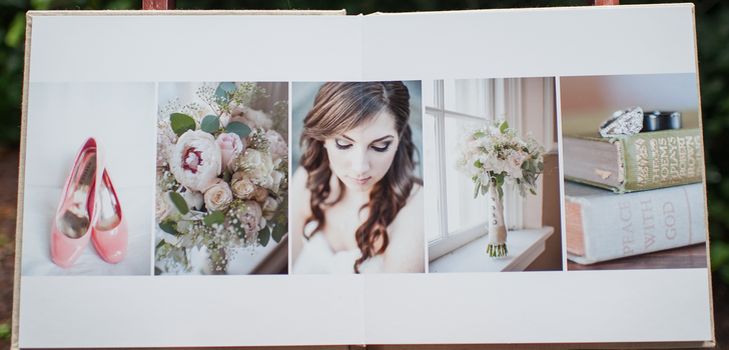 Idées pour un album photo de mariage