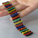 Techniques de tissage avec des perles