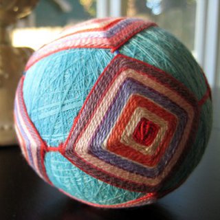Temari: boules de fil