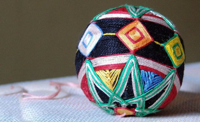 Temari: boules de fil