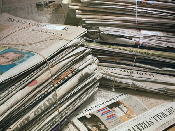 Tissage à partir de tubes de journaux pour les débutants