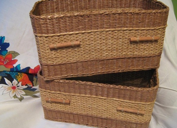 Tissage à partir de tubes de journaux pour les débutants