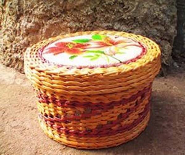 Tissage à partir de tubes de journaux pour les débutants