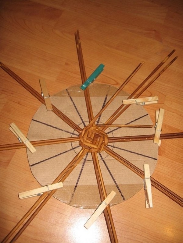 Tissage à partir de tubes de journaux pour les débutants