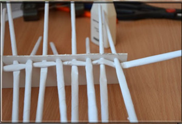 Tissage à partir de tubes de journaux pour les débutants