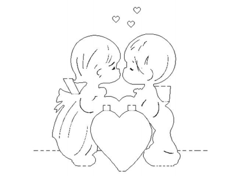 Valentines propres mains