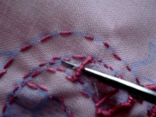Broderie Richelieu: une classe de maître pour les débutants