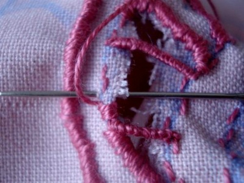 Broderie Richelieu: une classe de maître pour les débutants