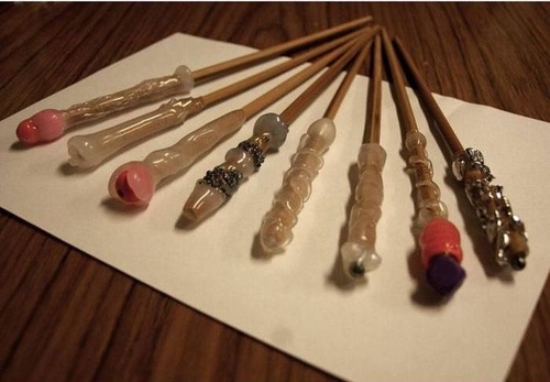 La baguette magique de Harry Potter propres mains
