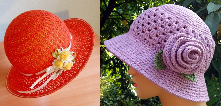 Été Femme Panama Crochet