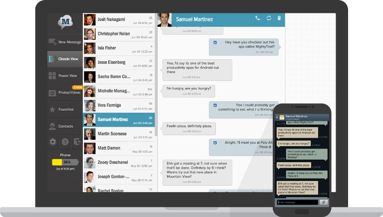 transfert de sms à l'ordinateur