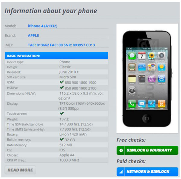 Comment vérifier l'authenticité de l'iPhone