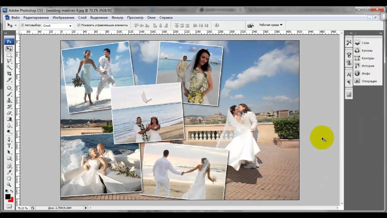 Comment faire un collage de photos avec vos propres mains