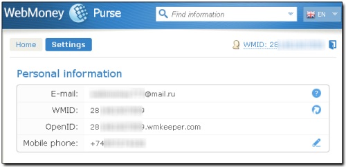 Comment reconstituer Webmoney