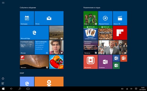 Windows-tablette DEXP Ursus KX110 / KX100i