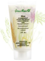 Green Mama "Blé et bleuet" Crème nourrissante de nuit pour les peaux matures dans les yeux