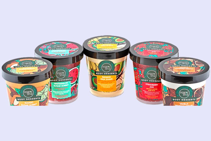 Crème corporelle bio pour desserts corporels